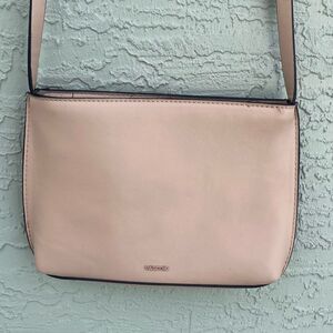 Parfois Women's Beige Leather Crossbody Bag with Adjustable Strap